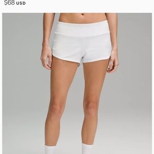 SOLD Lululemon Speed Up Low-Rise Lined Short 2.5"
